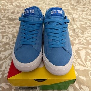 Nike Blue and White Men's Shoes
